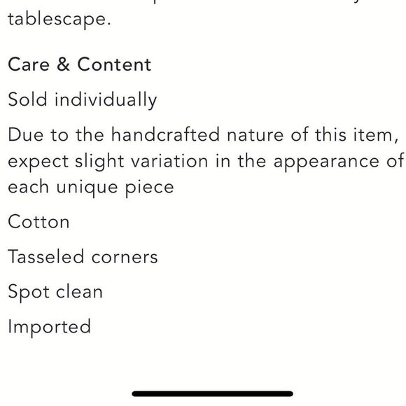 NWOT RARE Anthropologie Upcycled Heritage Placemats-Set of 2-1Blue & 1 Red - Picture 13 of 16